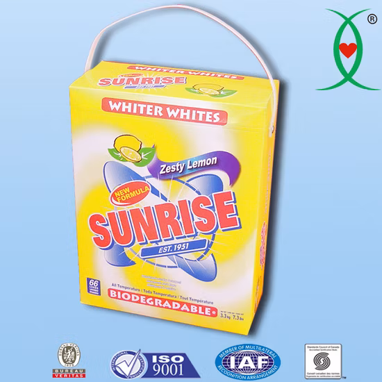 Détergent à lessive en poudre de haute qualité, fabrication OEM, prix compétitif